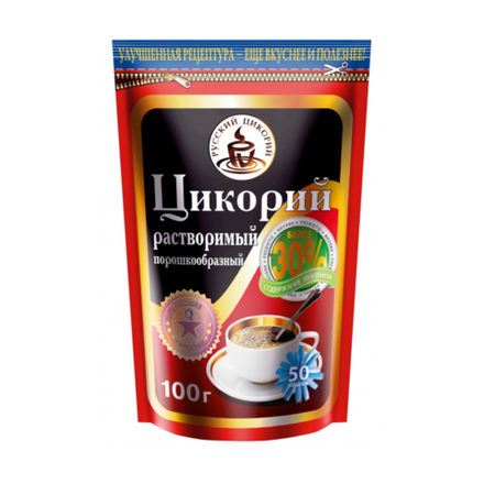 Цикорий растворимый Русский, 100 г, пакет