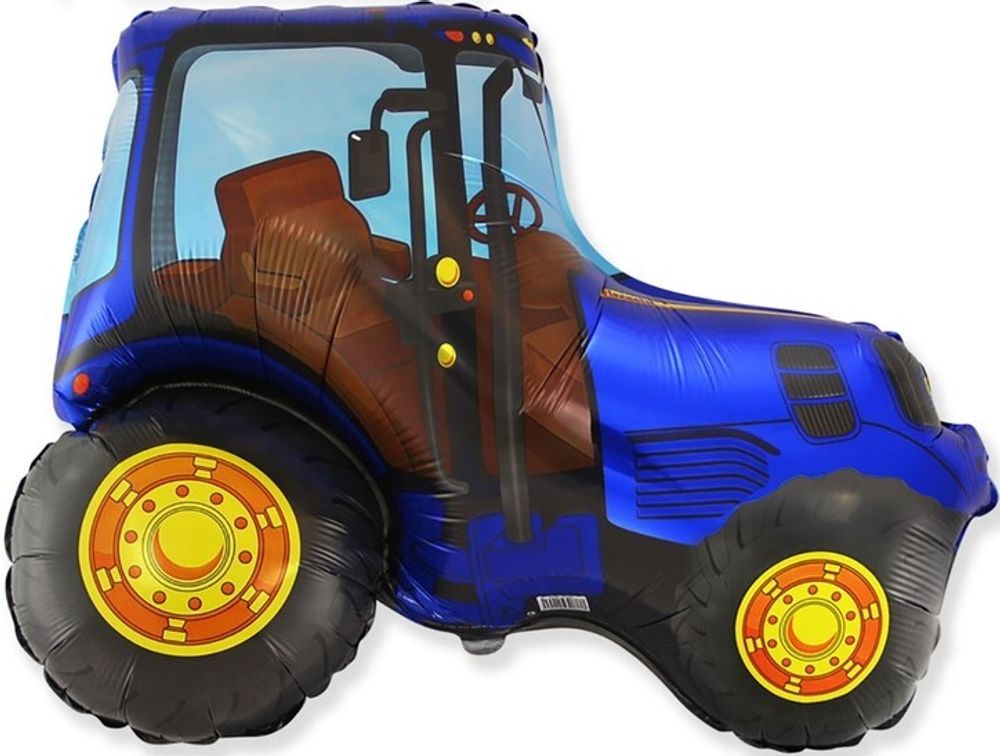 FM (37&#39;&#39;/94 см) Фигура, Трактор, Синий, 1 шт.