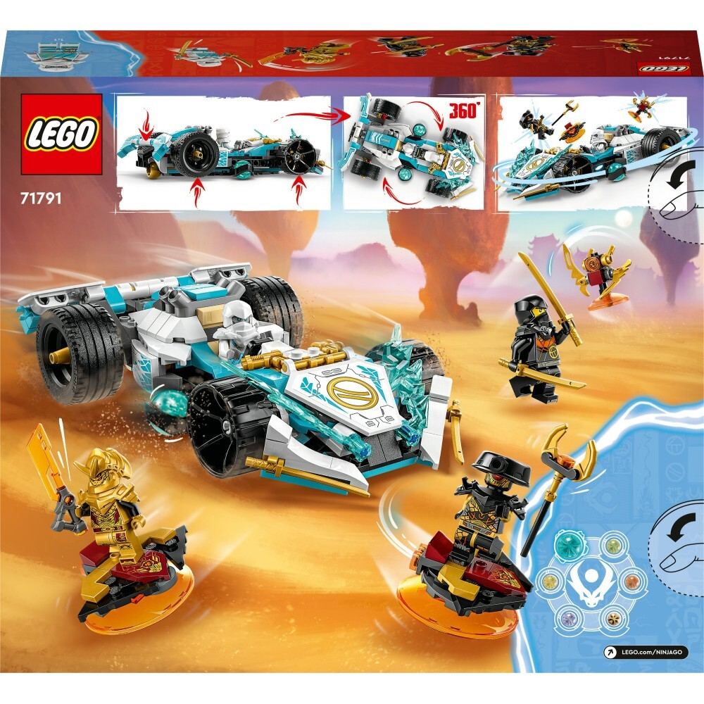 LEGO Ninjago — Сила дракона Зейна — Гонщик Кружитцу 71791 / артикул   71791  / GTIN 5702017413068