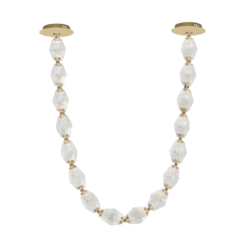 Подвесной светильник OWD865-16 brass/clear