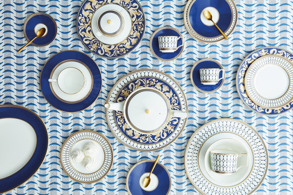 Wedgwood Чашка для эспрессо Renaissance Gold 90 мл с блюдцем 1058000