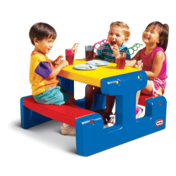 Большой пикниковый столик Little Tikes 4668 синий для детей от 3 лет — фото 1