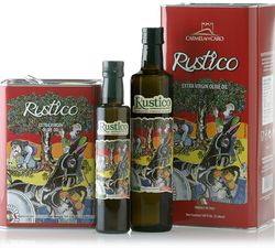 Оливковое масло Carmela di Caro RUSTICO Extra Virgin Non Filtrato, Сицилия, Италия