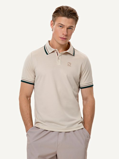 Поло мужское Deporte, Beige