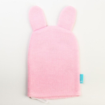 Мочалка детская для купания «Зайка», варежка, из махры 3612500