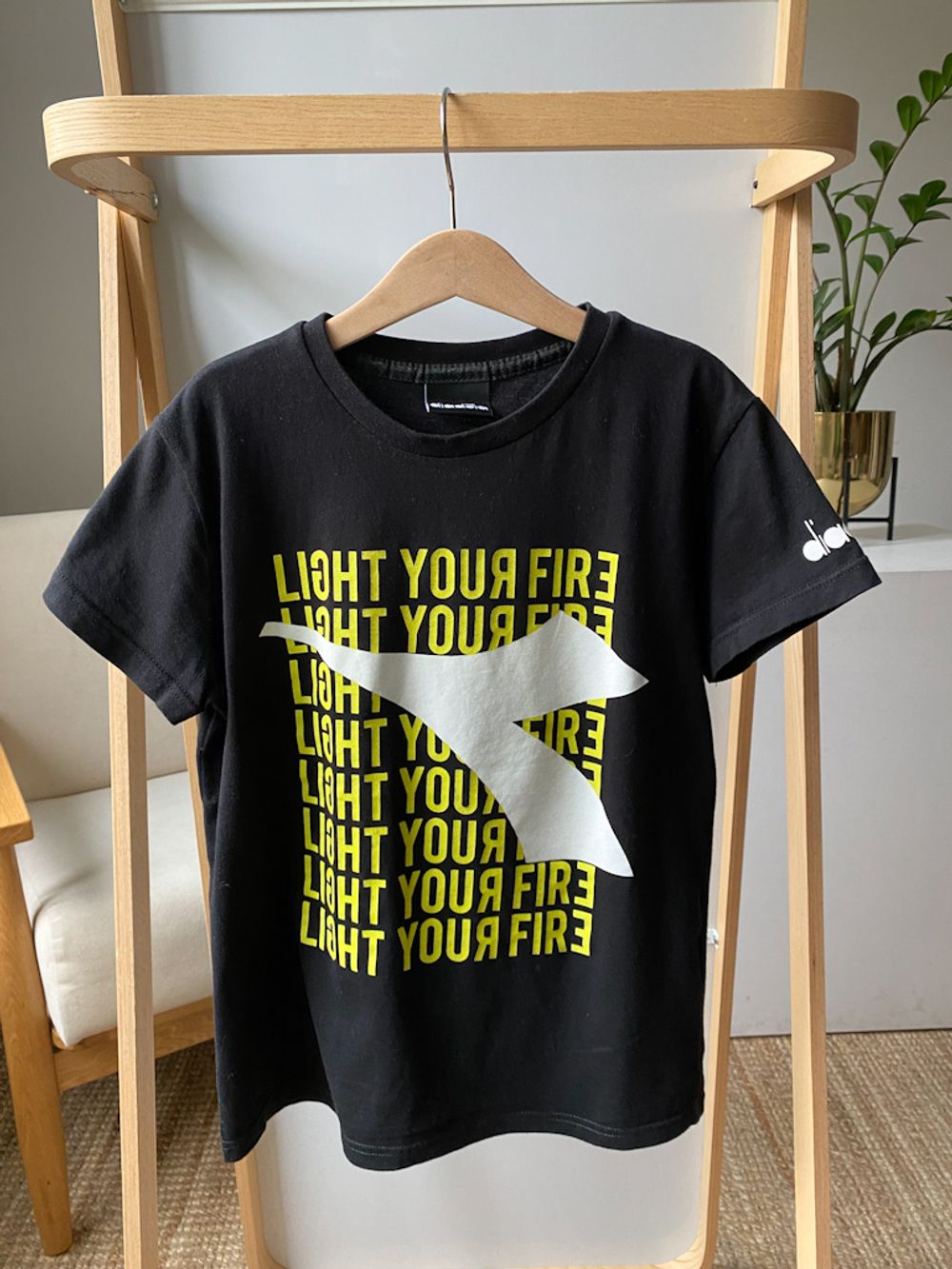 Хлопковая футболка Diadora, 140