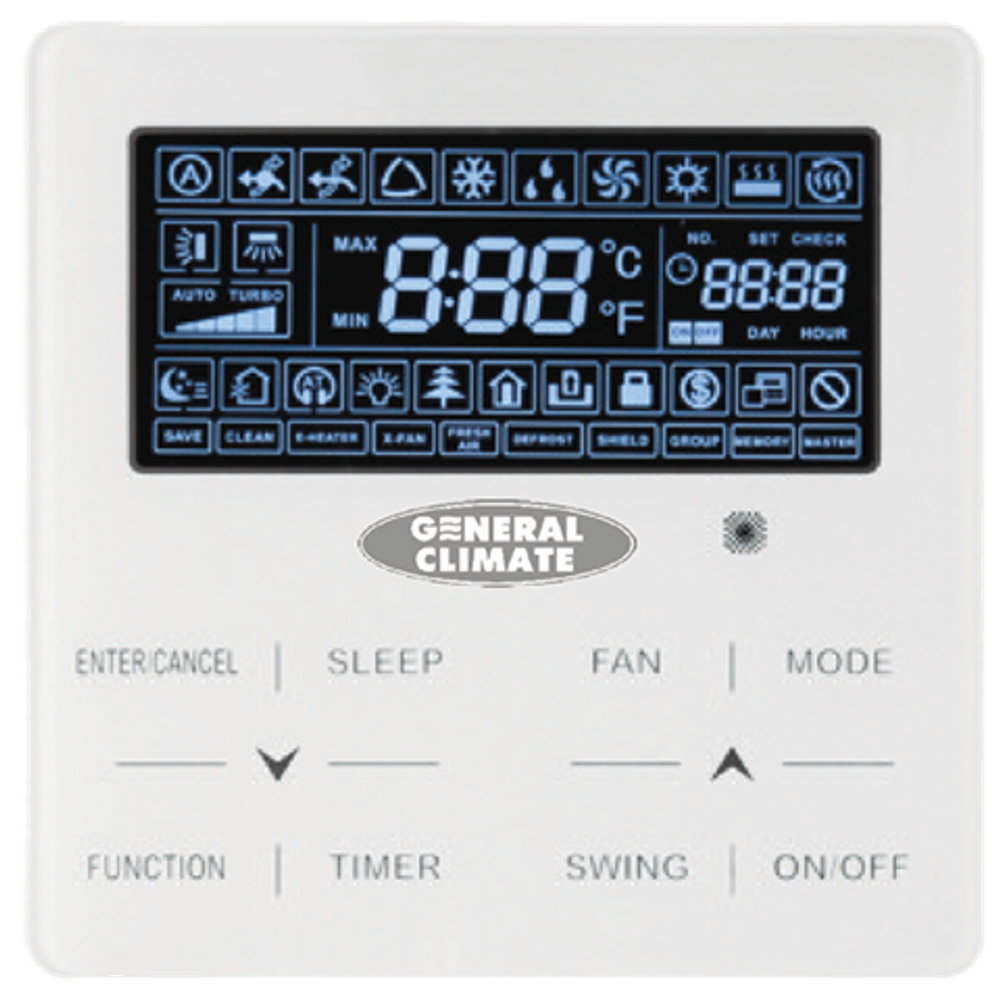 Проводной пульт (упрощенный) General Climate GC-WR04DS