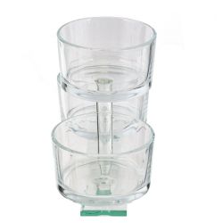 GAEM Подсвечник для 3-х свечей, L22 W9 H14 см