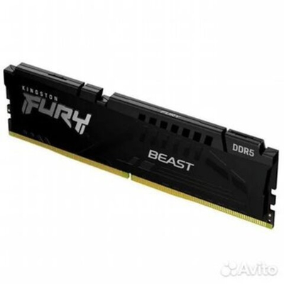 Оперативная память KINGSTON FURY Beast DDR5 32GB 5600MHz CL40 UDIMM KF556C40BB-32