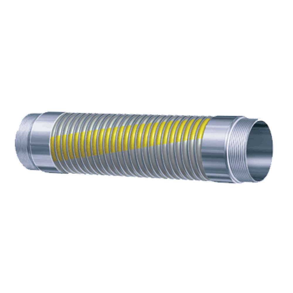 Рукав 6J511 МБС S&D DN 080 P=10 L=4000 BSPP (Ш) 3” – BSPP (Ш) 3”
