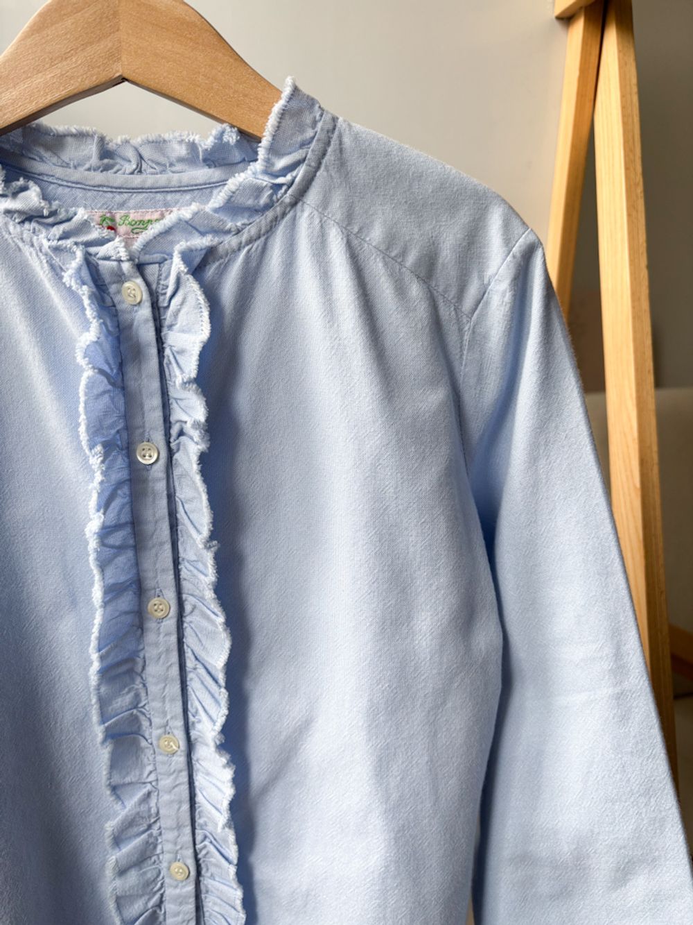 Хлопковая блузка Bonpoint, 140