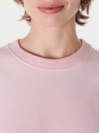 Свитшот укороченный "Розовый" женский