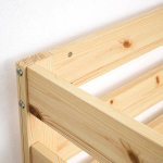 Кровать двухъярусная - IKEA MYDAL/ МИДАЛ ИКЕА, 90x200 см, коричневый