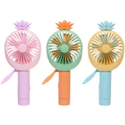 Вентилятор «Тропический Ананас» 21 см, микс