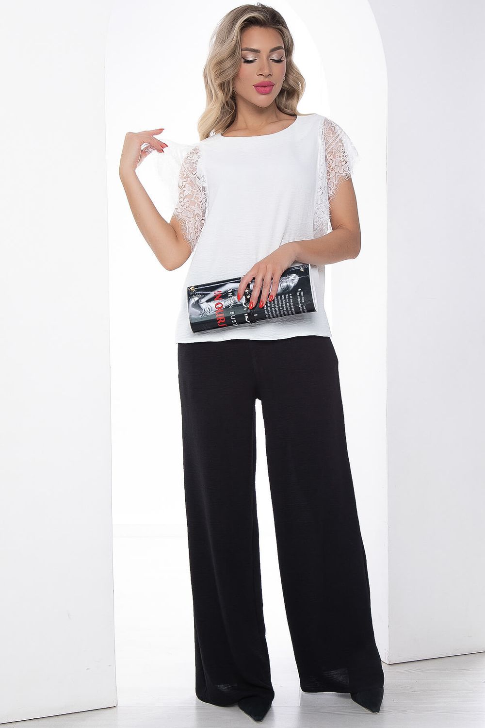 Костюм "Мадина" (черно-белый) К9041 LT Collection