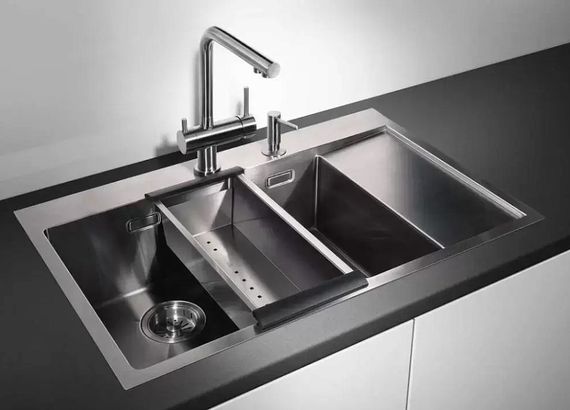 Мойка Akisame 78-2-IN-L нерж.сталь/нержавеющая сталь(арт.4973062)