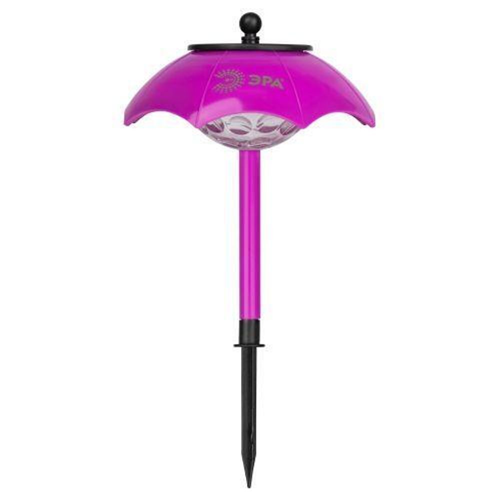 Светильник светодиодный садовый ERASF22-53 "Зонтик Диско" 1LED 32см уличный на солнечн. батарее Эра Б0057654 Светильник светодиодный садовый ERASF22-53 "Зонтик Диско" 1LED 32см уличный на солнечн. батарее Эра Б0057654