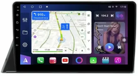 Магнитола для Toyota Sienta 2 2015-2022 - FarCar 9548M монитор 10" QLED на Android 13, 8 ядер (TS18), CarPlay, 4G SIM-слот
