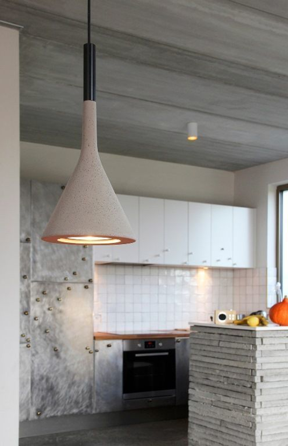 Pendant design lamp  Aplomb by Foscarini (Brown)