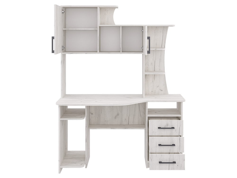 Стол компьютерный 19 (нов.уп) крафт светлый