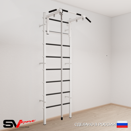 Шведская стенка Sv Sport 509 (Турник стандарт/Канат)
