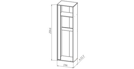 ЛИНДА-2: шкаф