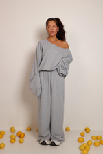 Лонгслив из пике укороченный