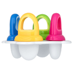 Nuby, Garden Fresh Fruitsicles, от 6 месяцев, 4 пакетика