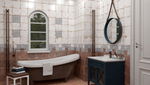 Плитка настенная Margaret Terracotta matt 99x99х7 мм