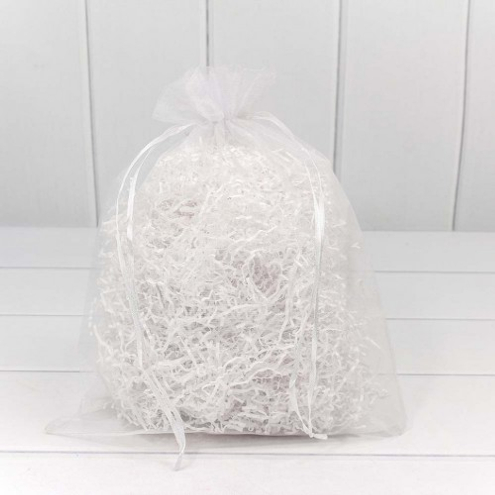 Мешочек 26х32см Органза (Белый)
