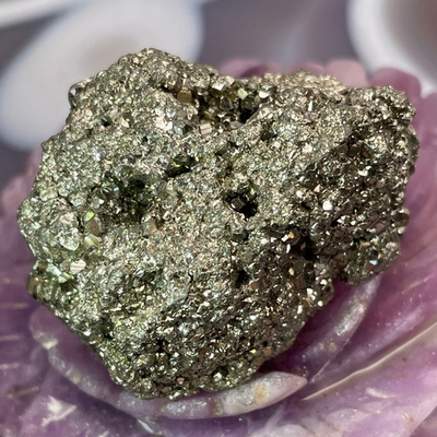 40992 Пирит кристалл друза необработанный 43мм