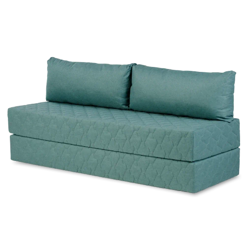 Бескаркасный диван-кровать (трансформер) BuyDream (бирюзовый)