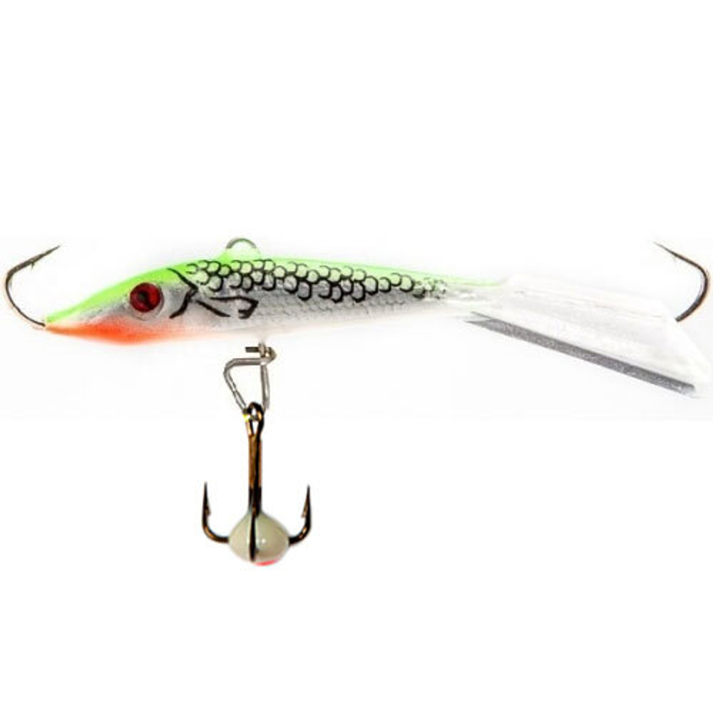 Балансир Lucky John Fin №4 с тройником (60мм, 11гр)