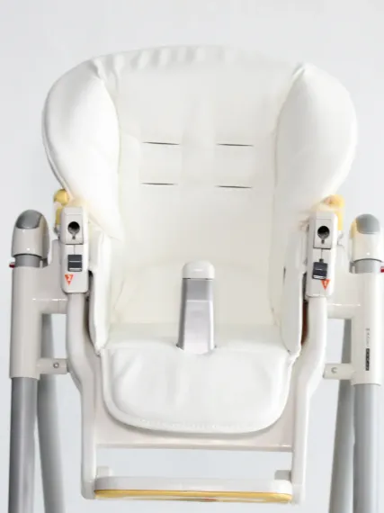 Чехол из экокожи Чехольчик ОК на стульчик для кормления Peg perego Prima Pappa Diner белый