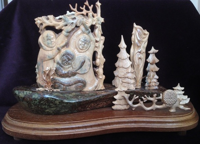 Письменный набор "Северные танцы"