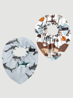 Сет из 2х нагрудников Mjölk Mini Акулы/Dinoworld, уценка