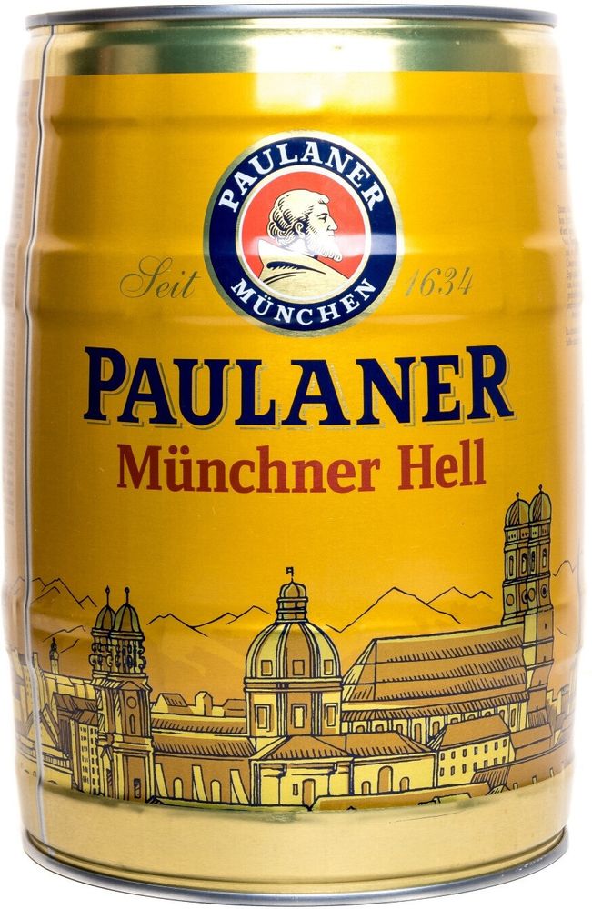 Пиво Пауланер Мюнхенское Хель / Paulaner Original Munchner Hell 5л