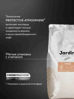 Кофе в зёрнах Jardin Crema, арабика, робуста, 1 кг