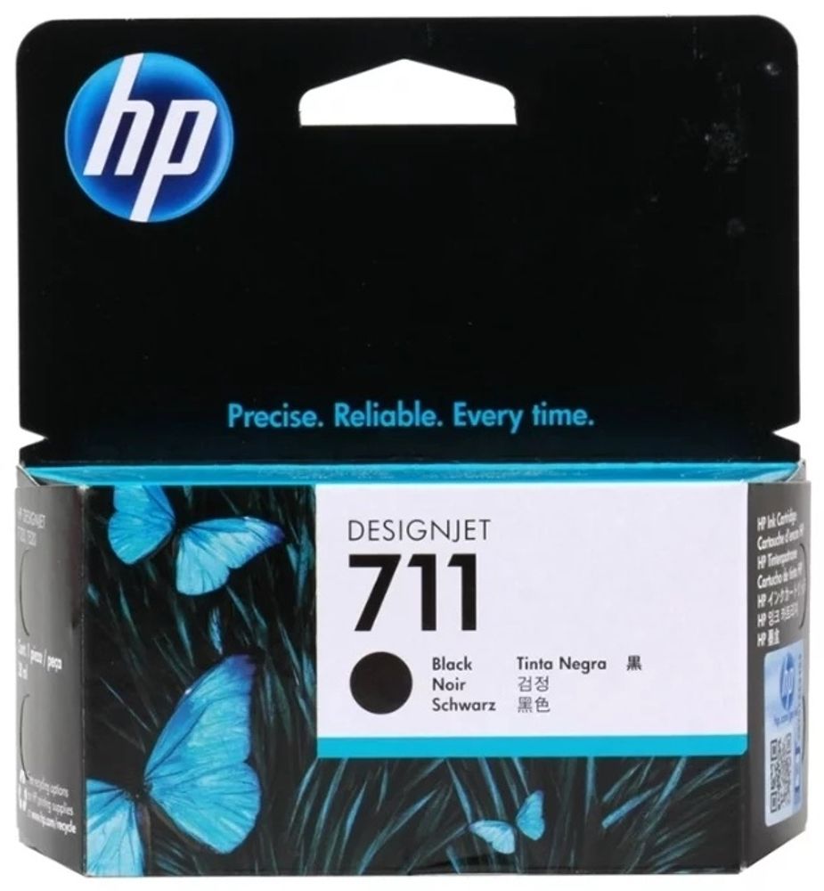 Картриджи HP 711 CZ129AE черный