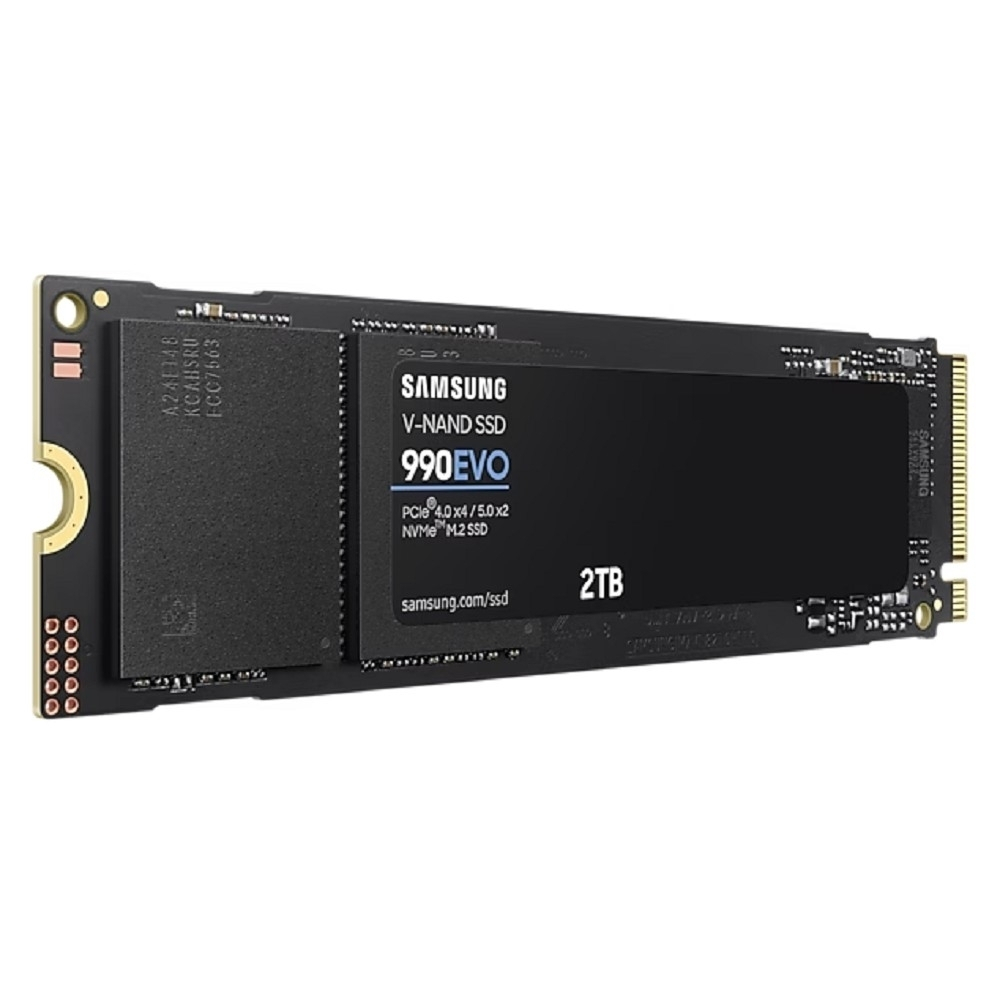 SSD диск Samsung SSD 2Tb 990 EVO M.2 MZ-V9E2T0BW NVMe 2.0, PCIe 4.0 x4, V-NAND TLC