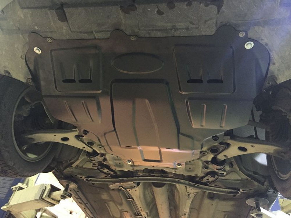 Защита картера и КПП Sheriff для Ford Focus II (CB4) 2005-2011 арт.08.1504