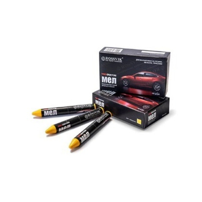 Мел для резины желтый (Коробка - 10шт)