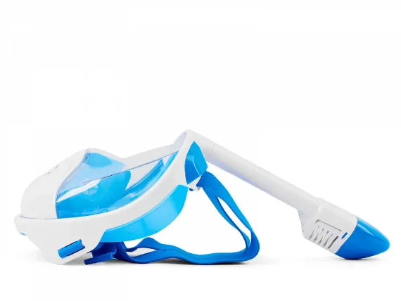 Маска полнолицевая Sargan Планета океан 2.0 белый/голубой