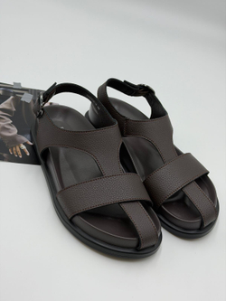 Босоножки женские натуральная кожа арт. PEA 315-6 цвет "коричневый"