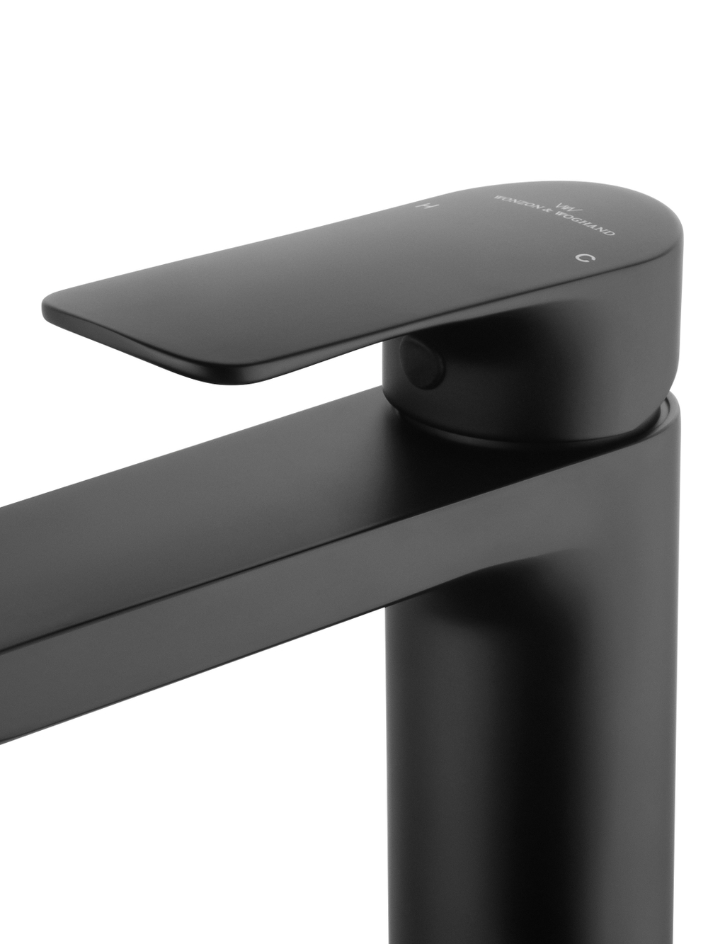 Смеситель для раковины WONZON & WOGHAND Line, Черный матовый (WW-A40732-MB)