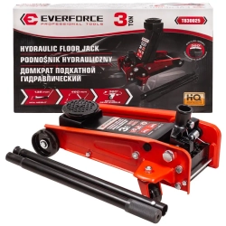 Домкрат подкатной гидравлический 3т (h min 135мм, h max 460мм) EVERFORCE EF-T830025