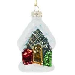GAEM Украшение новогоднее "Домик", L5 W3 H10 см