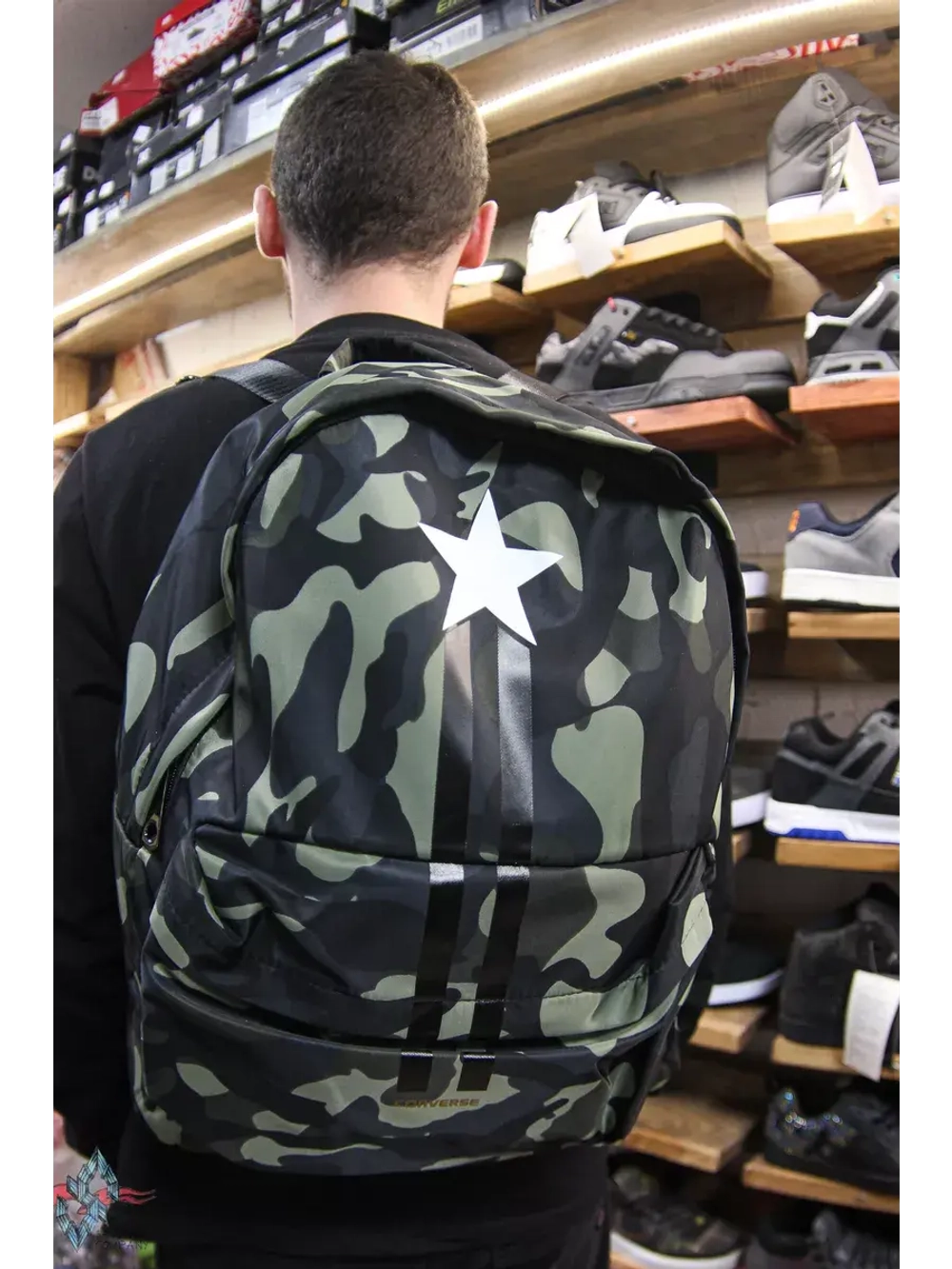 Скейтерский y2k рюкзак 15L
