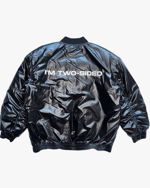 Бомбер Protocol Detroit I'm Two Sided черный