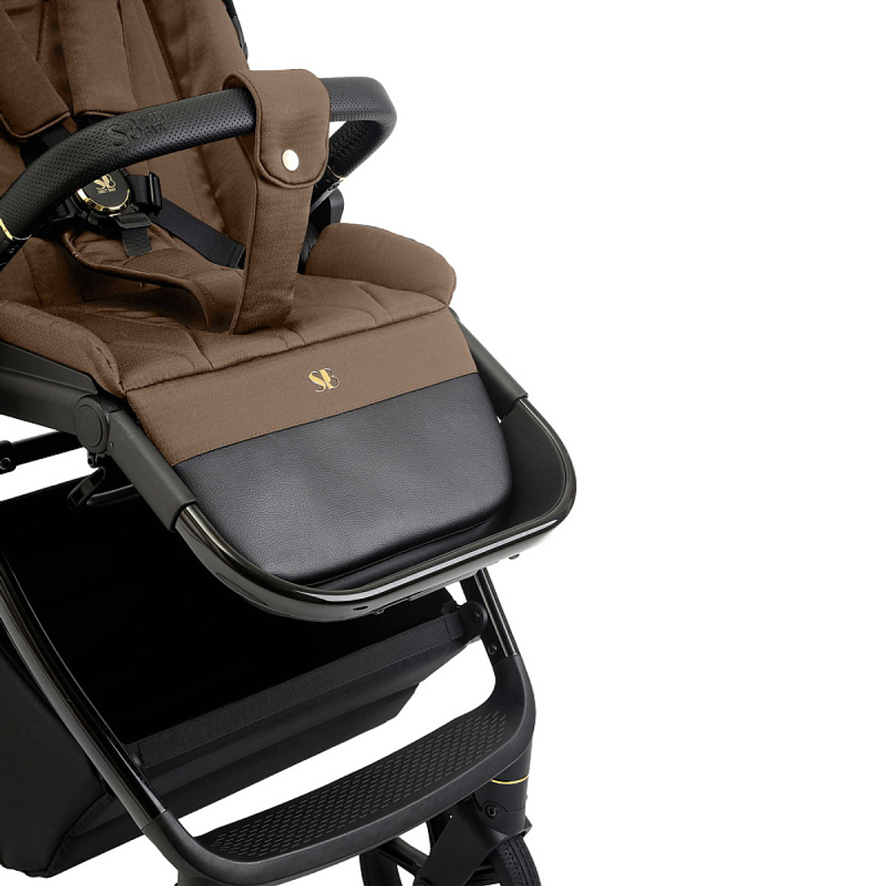 Детская коляска Sweet Baby Elegante 2 в 1 Chrome Brown